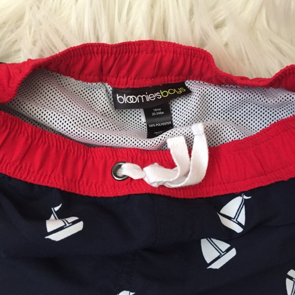 (SOLD) Bloomie’s Boys Swim Trunks - Picture 4 of 6